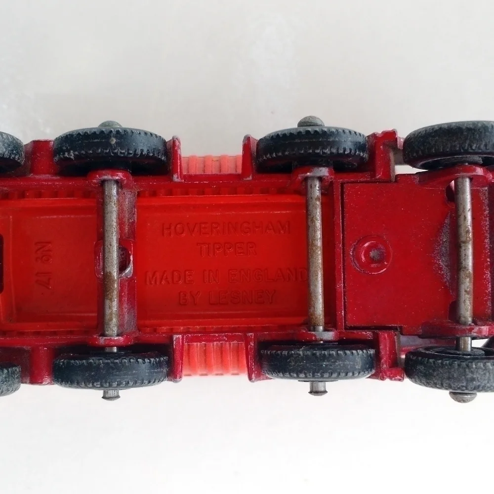 LESNEY Hoveringham Dump Truck Die Cast Metal Toy Matchbox Tipper No17 1:64